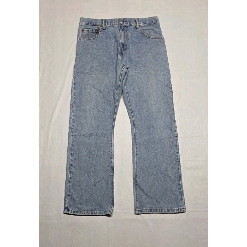 Vintage Levis Jeans Mens 32x29 Blue Denim 517 Boot Cut Y2K Light Wash